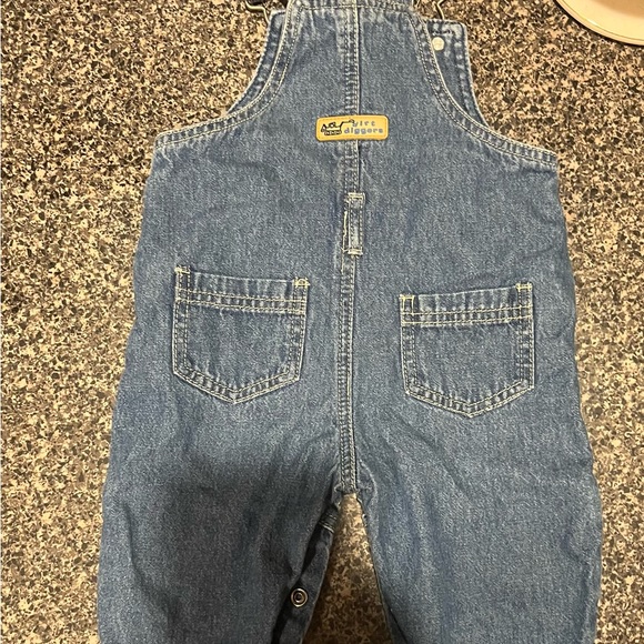 Vintage Infant Denim Overalls - Picture 2 of 2